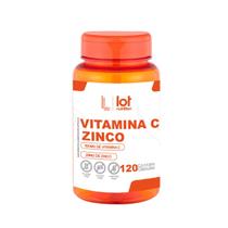 Vitamina C 500mg Zinco 29mg 120 cápsulas Imunidade Dupla Ação Vitamina C 500mg Zinco 29mg 120 cápsulas Imunidade Dupla Ação