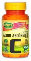 Vitamina C 60 Cápsulas 500mg Ácido Ascórbico - Unilife