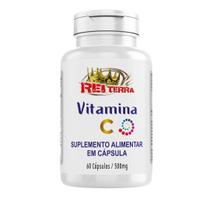 Vitamina C 60 Cápsulas 500mg - Rei terra Vitamina C 60 Cápsulas 500mg - Rei terra