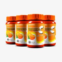 Vitamina C - 60 cápsulas - Kit 4 unidades