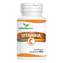 Vitamina c 600mg 60 caps - Natural Green