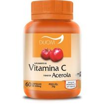 Vitamina C a base de Acerola 60 cápsulas (1 ao dia) Duom