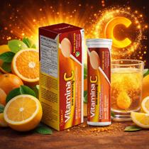 Vitamina C Ácido Ascórbico Efervescente da Geovit Vitamina C Ácido Ascórbico Efervescente da Geovit