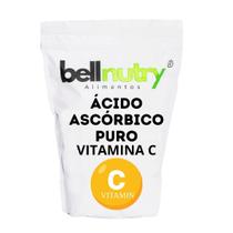 Vitamina C Ácido Ascórbico Puro 1kg Com Laudo Bellnutry Alimentos