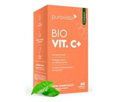 Vitamina C Bio Vit C +1000MG 60 caps Puravida - PURA VIDA