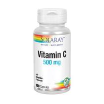 Vitamina C com Rose Hips e Acerola 100 Caps - Forte antioxidante e fortalecimento imunológico