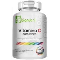 Vitamina C com Zinco - (150 Capsulas) - Bionutri