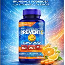 Vitamina C D Zinco Tripla Ação 150Caps Prevent Pharma Vitamina C D Zinco Tripla Ação 150Caps Prevent Pharma