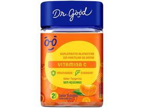Vitamina C Dr. Good Tangerina sem Açúcar - 30 Pastilhas