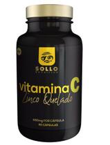 Vitamina C e Zinco - 60 Cápsulas - Sollo Nutrition