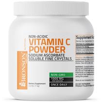 Vitamina C em Pó Bronson - Ascorbato de Sódio 1kg (35,3 oz) Vitamina C em Pó Bronson - Ascorbato de Sódio 1kg (35,3 oz)