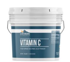 Vitamina C em pó Earthborn Elements 1 galão