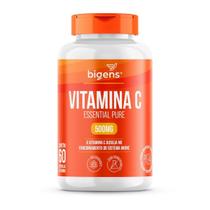 Vitamina C Essential Pure 500mg - 60 Cápsulas - Bigens Vitamina C Essential Pure 500mg - 60 Cápsulas - Bigens
