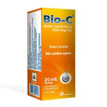 Vitamina c gotas bio c 20ml laranja - uniao quimica Vitamina c gotas bio c 20ml laranja - uniao quimica