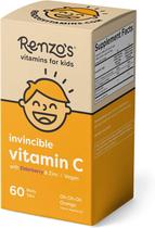 Vitamina C Infantil Renzo's Invincible - Com Sabugueiro e Zinco - 60 Comprimidos Vitamina C Infantil Renzo's Invincible - Com Sabugueiro e Zinco - 60 Comprimidos