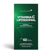 Vitamina C Lipossomal 1000MG 60 caps Puravida