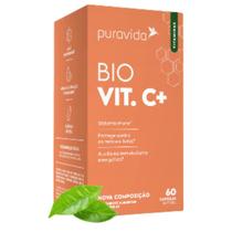 Vitamina C Lipossomal 1000mg + Óleo De Coco (60 caps) - Pura Vida