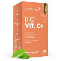 Vitamina C Lipossomal 1100mg 60 Cápsulas Puravida