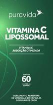 Vitamina C Lipossomal Pura Vida 60 Cápsulas - PURAVIDA