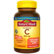 Vitamina C Mastigável 500mg - 180 Comprimidos (60 Unidades x 3)