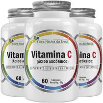 Vitamina C Multivita 180 Cápsulas 500mg - Flora Nativa