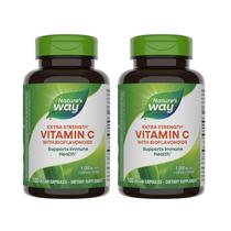 Vitamina C Nature's Way 1000 mg com bioflavonóides 200 cápsulas Vitamina C Nature's Way 1000 mg com bioflavonóides 200 cápsulas