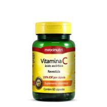 Vitamina C Revestida 100% IDR 60 caps - Maxinutri