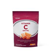 Vitamina C Soft Chews GNC 500mg Sabor Laranja 60 Chews