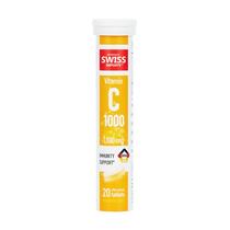 Vitamina C Swiss Imports 1000mg Efervescente 20 Comprimidos