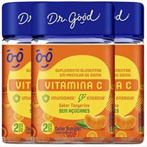 Vitamina C Tangerina c/90 Gomas Imunidade Dr Good Fini