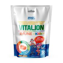 Vitamina C + Vitamina D + Zinco - Vitalion Imune Kids 90 Gomas Sidney Oliveira