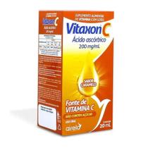 Vitamina C Vitaxon 200mg/ml Sabor Caramelo 20ml Original