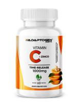 Vitamina C + Zinco 1000mg 60 Cápsulas - Adaptogen