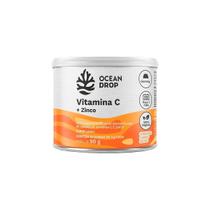 Vitamina C+Zinco - 30 Gomas 3g Limão - Ocean Drop Vitamina C+Zinco - 30 Gomas 3g Limão - Ocean Drop