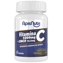 Vitamina C + Zinco 60 capsulas Apisnutri Vitamina C + Zinco 60 capsulas Apisnutri