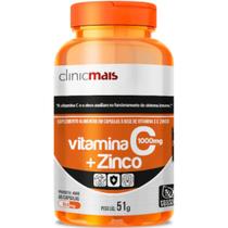 Vitamina C + Zinco 60 cápsulas - ClinicMais