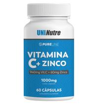 Vitamina C+ Zinco Anti-idade Cabelos Unhas Firmadora - Uninutre