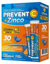 Vitamina C + Zinco Efervescente com 30CP - Prevent Pharma