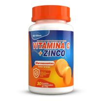 Vitamina C + Zinco Efervescentes - Sabor Laranja - 30 Comprimidos 3,5g - Bio vittas