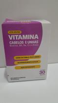 Vitamina cabelos e unhas 30 cápsulas.