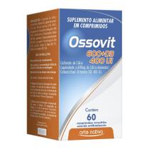 Vitamina Cálcio+Vitamina D 60 Cpr Ossovit - Arte Nativa