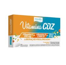 Vitamina Cdz Liberação Prolongada 30 Capsulas Equaliv Vitamina Cdz Liberação Prolongada 30 Capsulas Equaliv