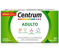 Vitamina Centrum de A a Zinco 30 Comprimidos Original Vitamina Centrum de A a Zinco 30 Comprimidos Original