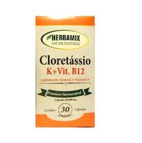 Vitamina Cloretassio K e B12 30 Cáps Herbamix