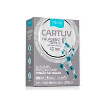 Vitamina Colágeno Tipo 2 Cartliv 40mg 60 Cápsulas - Equaliv