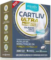 Vitamina Colágeno Tipo 2 Cartliv Ultra MDK 30 Comp - Equaliv