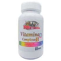 Vitamina Complexo B Acido Folico 60 Cápsulas - Rei Terra