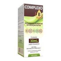 Vitamina Complexo B Gotas 30ml B1 B2 B3 B5 B6 - Arte Nativa