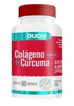 Vitamina Cúrcuma Colágeno Tipo II 60Cps - Duom