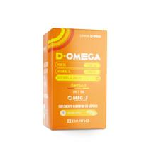 Vitamina D 1.000UI + Óleo de Peixe com 60 cápsulas - D.Ômega Vitamina D 1.000UI + Óleo de Peixe com 60 cápsulas - D.Ômega